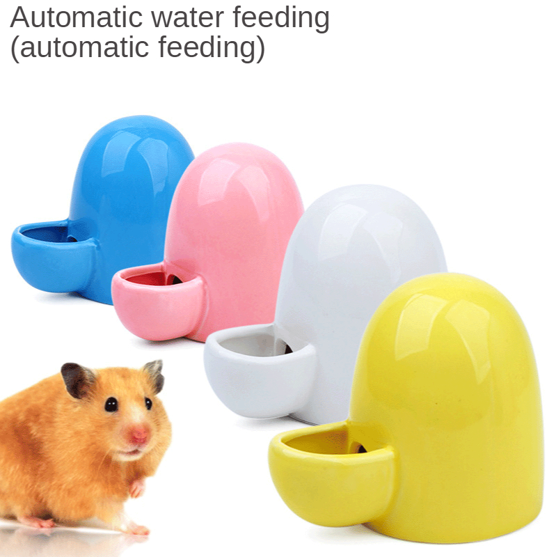 Automatic Pet Feeder - 自動セラミックペットハンスター,水ディスペンサー,フィーダーウォーター,ファットフィーダー,アフリカンミニハリネズミ,ケトル,新コレクション