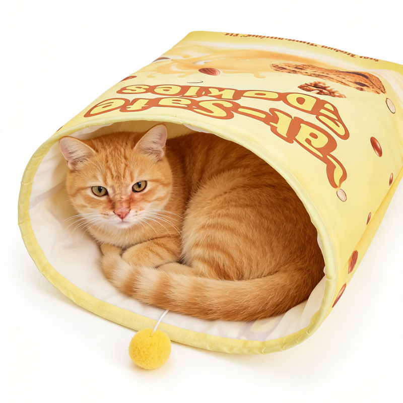 ホットセール 紙製猫トンネル 猫用ドリルおもちゃ インタラク - Cat Tunnel Toy のレビューと価格