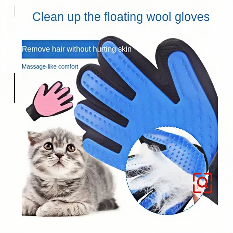 ペットの毛取りグローブコームペット犬猫グルーミングクリーニン - Pet Supplies Warehouse のレビューと価格