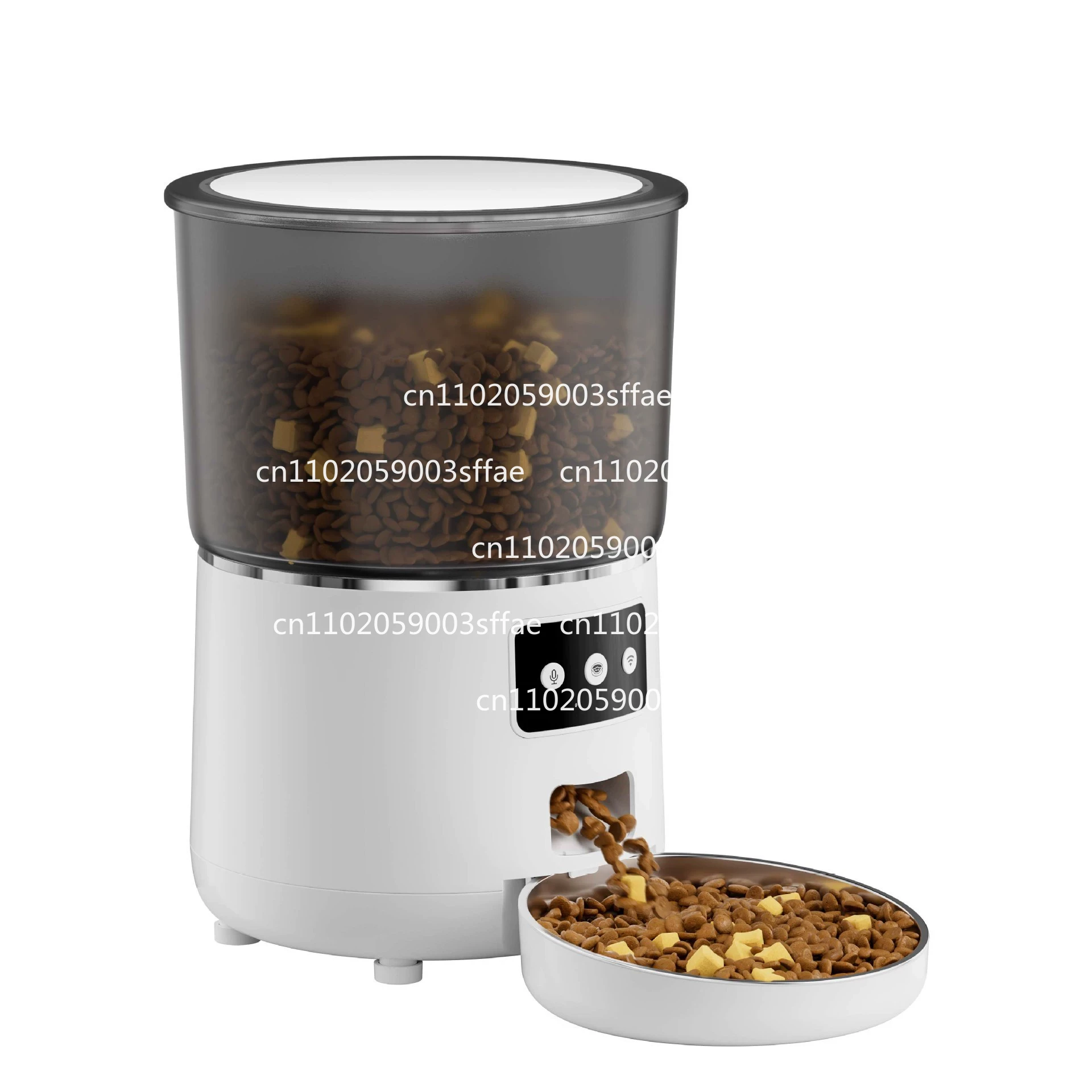 4L電子式タイマー付き自動ペットフィーダー、犬用フードディス - Automatic Pet Feeder のレビューと価格