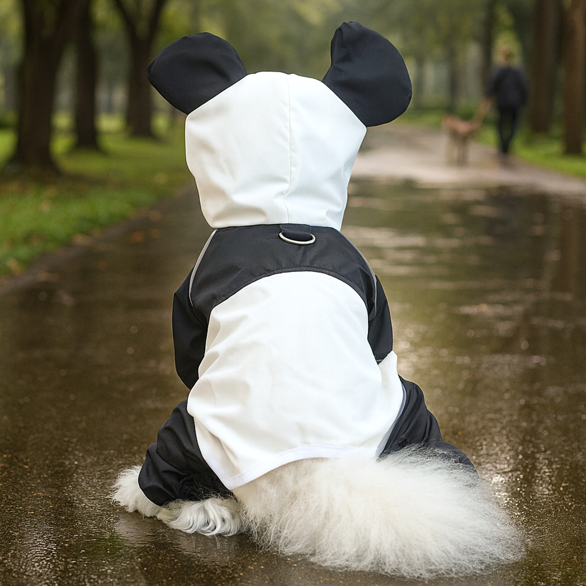 パンダハロウィンコスプレ防水衣装犬服小型犬種子犬動物ペットレ - Pet Supplies York のレビューと価格