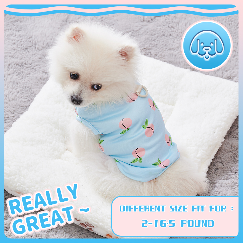 犬と猫のためのピンクのピーチパターンのベスト,理想的なペット - Pet Supplies York のレビューと価格