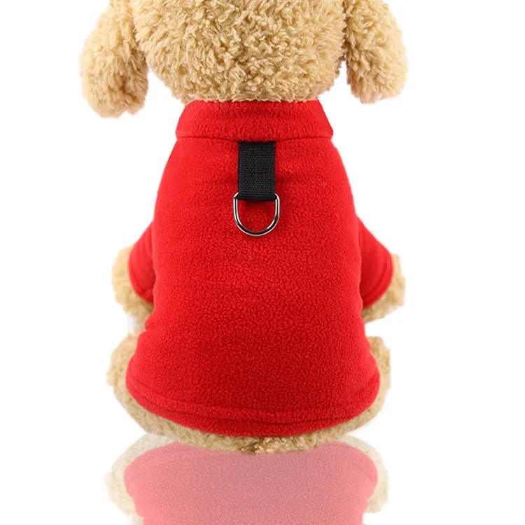 冬の犬のベストソフトフリース服小型犬用ソリッドカラー犬 Tシ - Pet Supplies York のレビューと価格