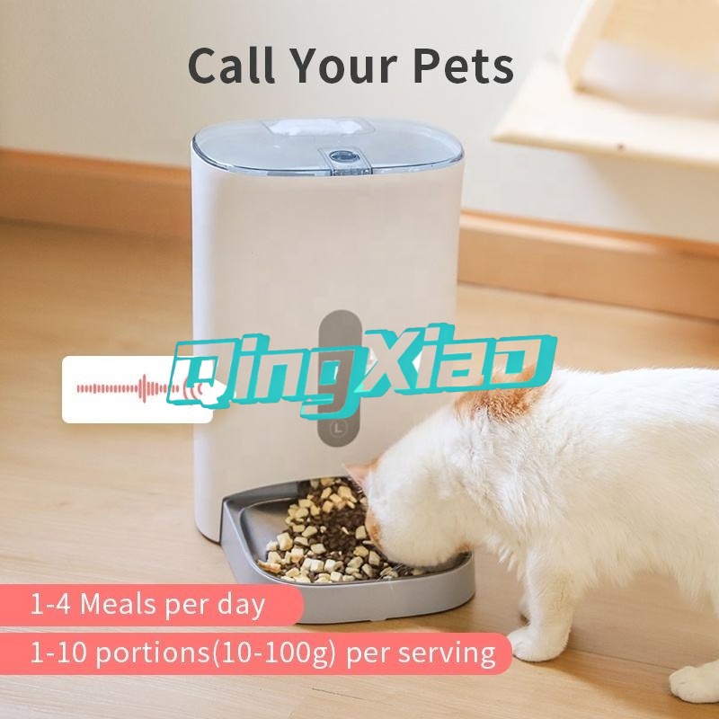 家庭用多頭飼い自動給餌器 カメラ付き 猫犬用 スマートアプリ - Automatic Pet Feeder のレビューと価格