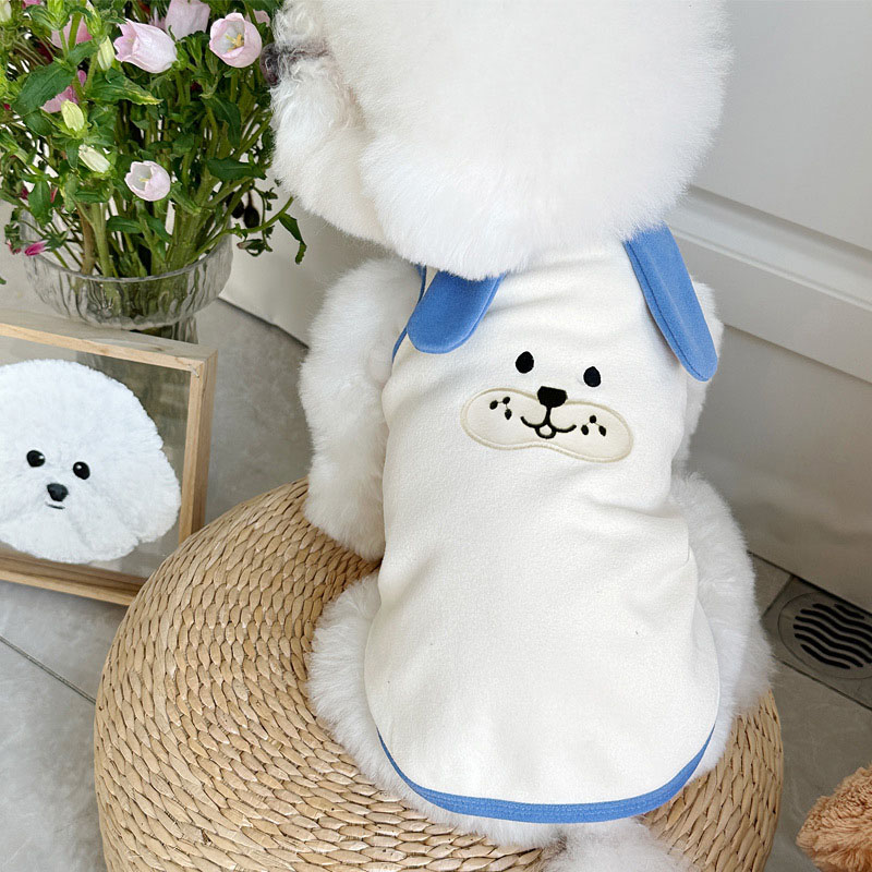 漫画犬服ノースリーブプルオーバーパーカー小型犬用プードルヨー - Pet Supplies York のレビューと価格
