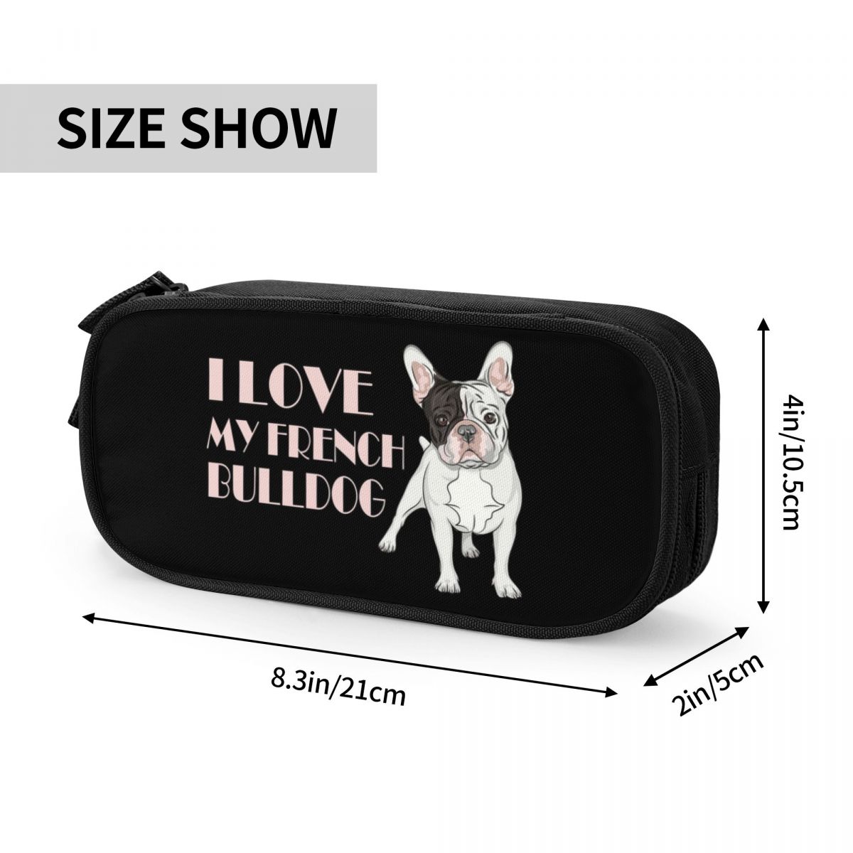 カスタムフレンチブルドッグかわいい鉛筆ケースガールズボーイズ - Pet X Supplies & Tack Howell のレビューと価格