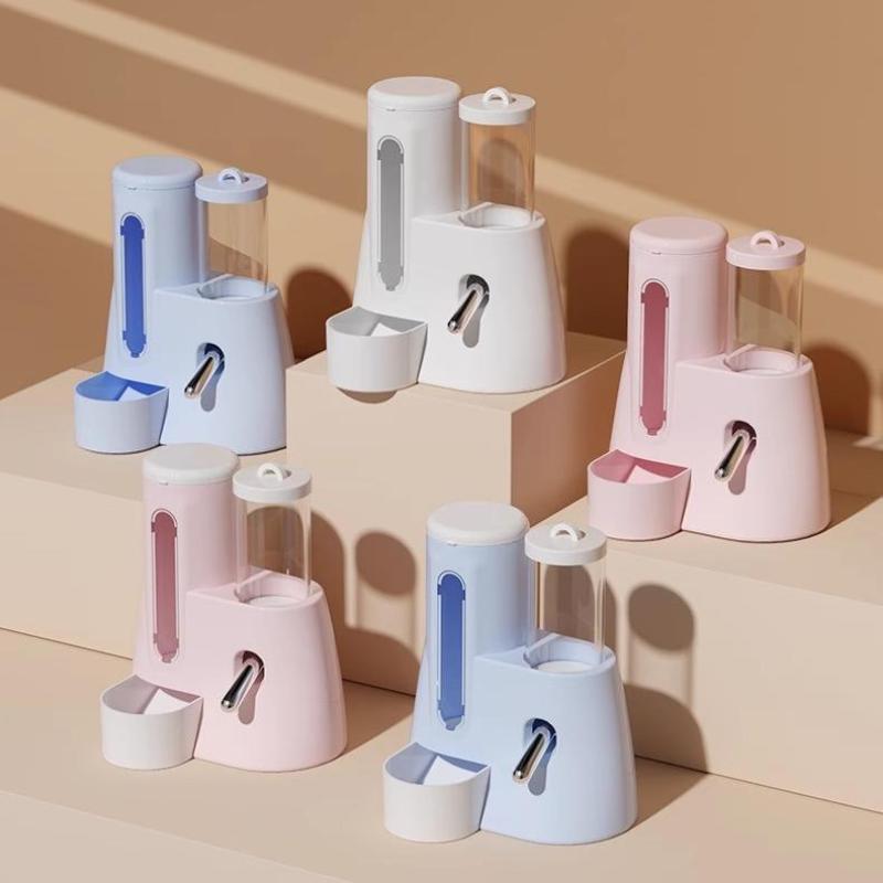 1Pc 2In1 ハムスターフィーダーと給水器大容量漏れ防止 - Automatic Pet Feeder のレビューと価格