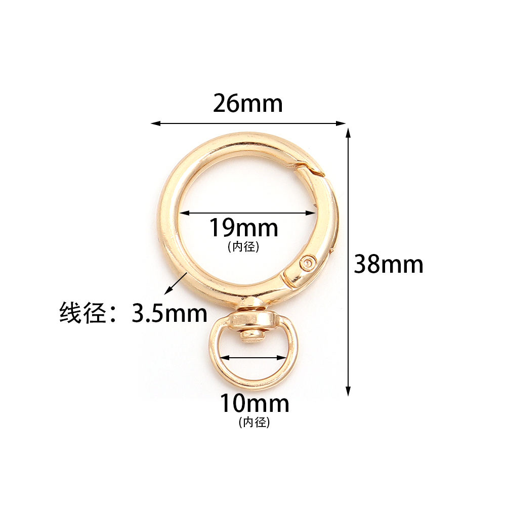 10個入り 丸型回転合金ロブスタースプリングクラスプ 開閉式 - Pet Supplies Warehouse のレビューと価格