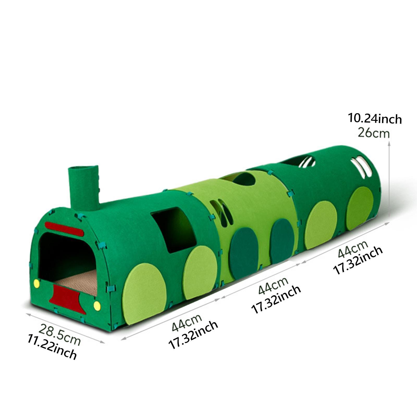 猫用トンネルベッド 猫用ベッド キャットベッド 耐傷性のある - Cat Tunnel Toy のレビューと価格