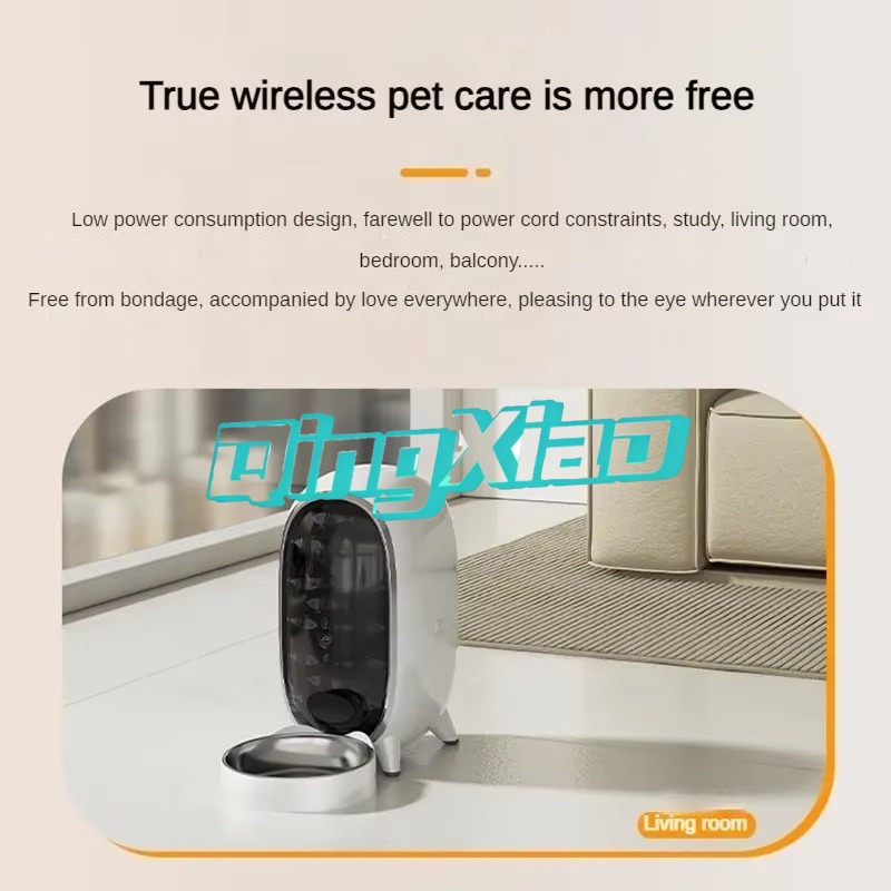 カメラ付きスマートペットフィーダー、WiFi自動給餌器、アプ - Automatic Pet Feeder のレビューと価格