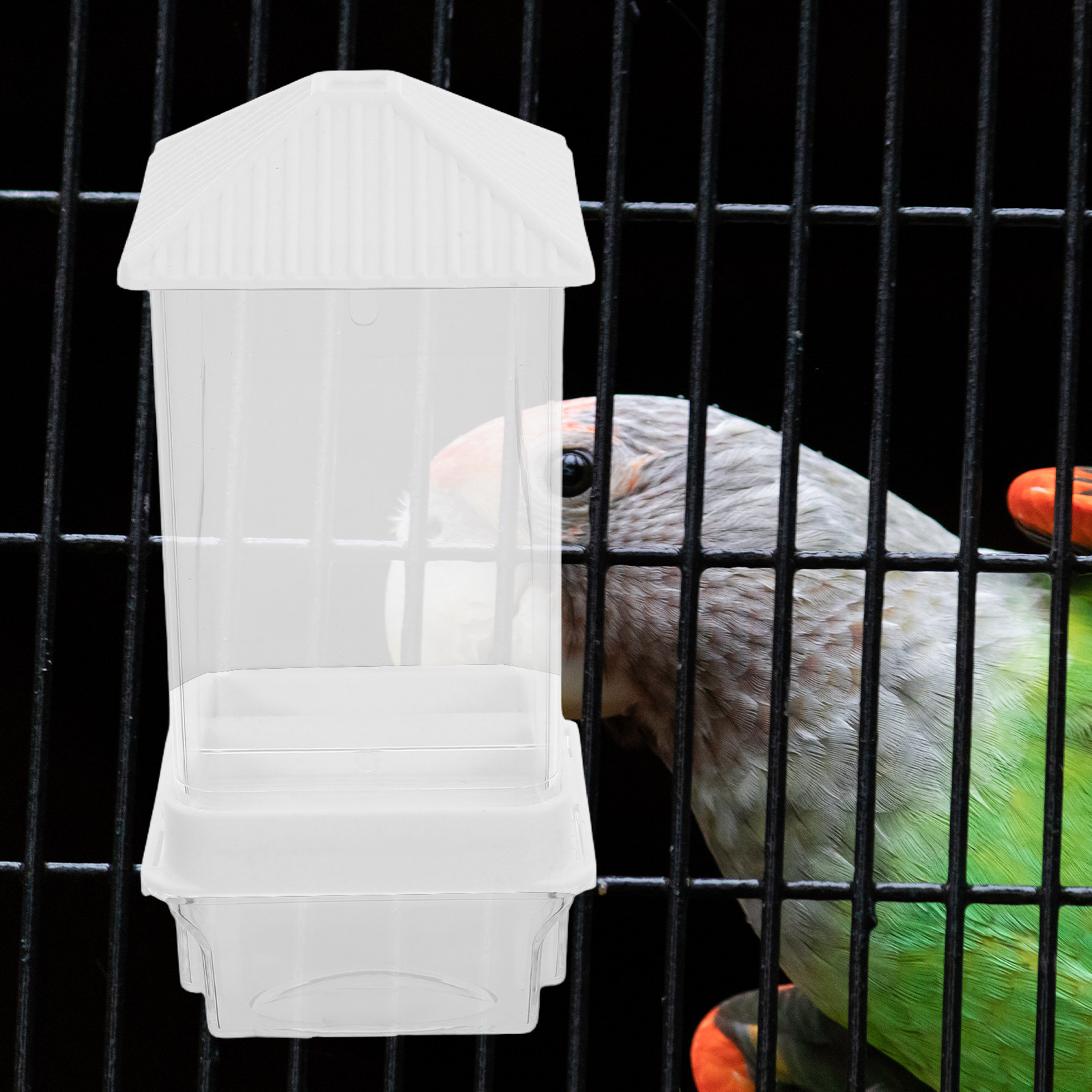 自動バードフィーダー、こぼれにくいプラスチック製のインコ用餌 - Automatic Pet Feeder のレビューと価格