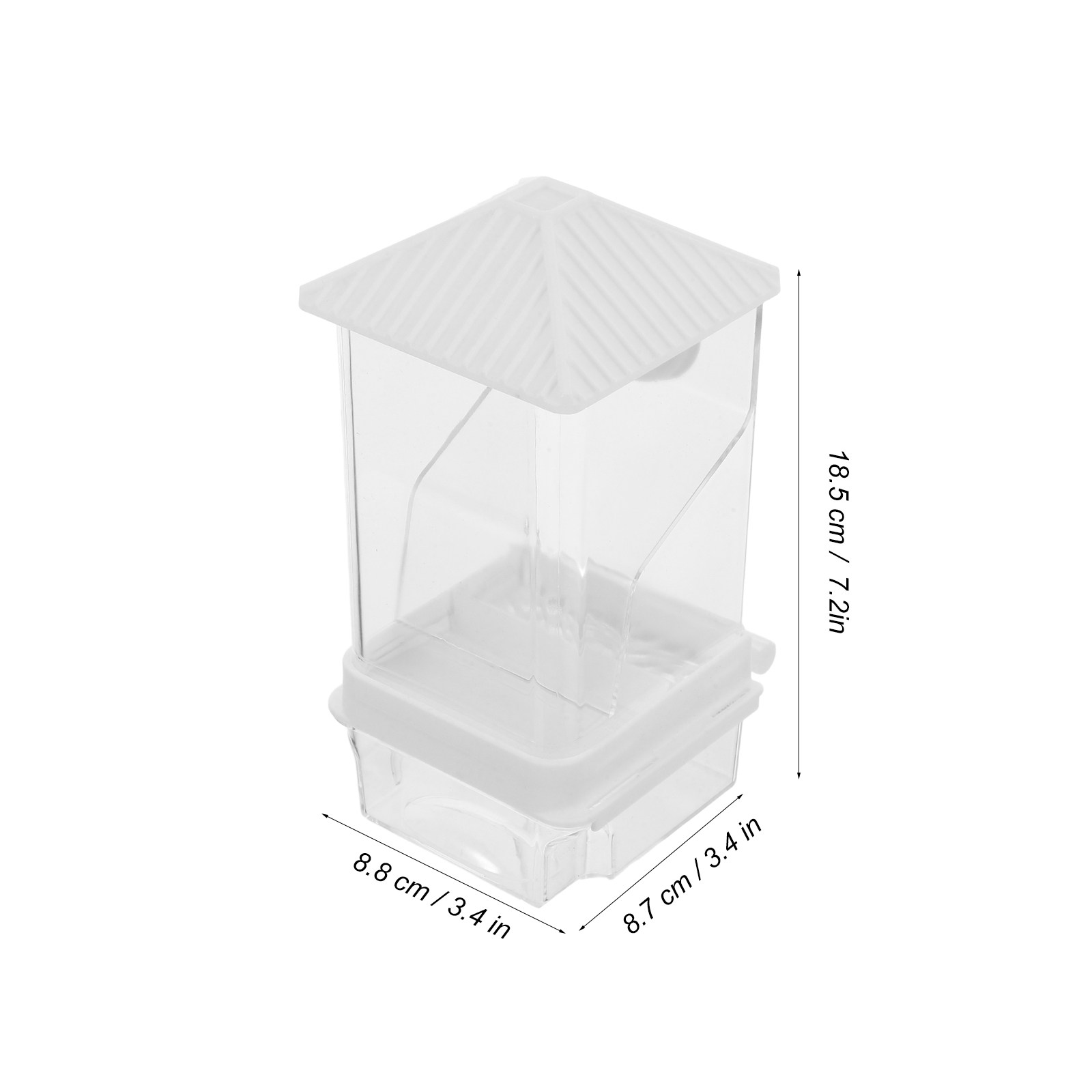 自動バードフィーダー、こぼれにくいプラスチック製のインコ用餌 - Automatic Pet Feeder のレビューと価格