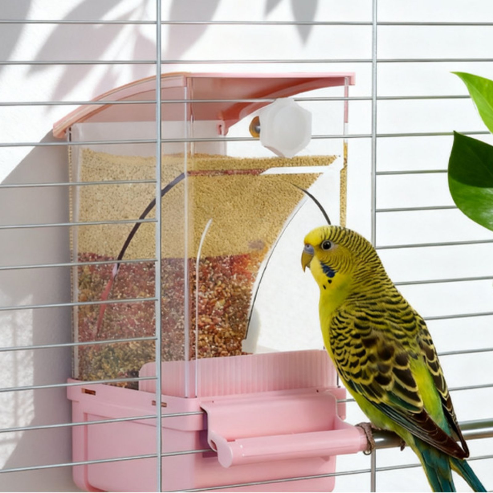自動鳥用フィーダー 殻分離式 汚れのない鳥用フィーダー 汚れ - Automatic Pet Feeder のレビューと価格