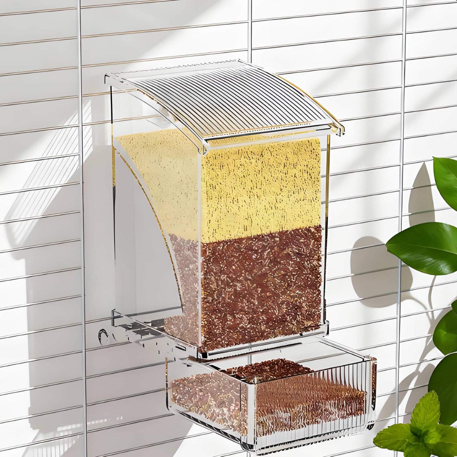 自動鳥用フィーダー 殻分離式 汚れのない鳥用フィーダー 汚れ - Automatic Pet Feeder のレビューと価格