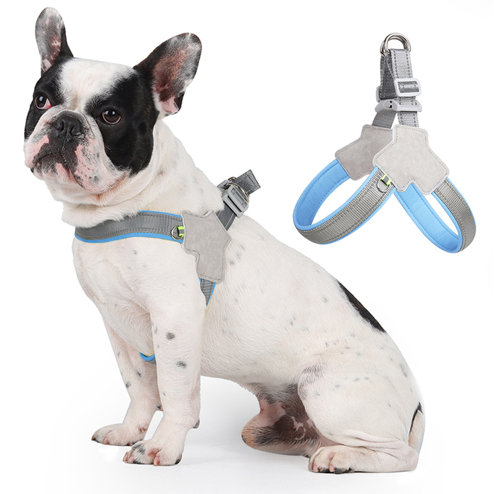 犬ハーネス反射調節可能なペットチェストストラップ小中犬猫メッ - Pet Supplies York のレビューと価格