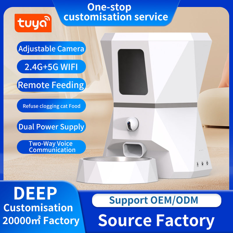最高品質の4L容量、Tuyaアプリ制御、WIFI対応、時間設 - Automatic Pet Feeder のレビューと価格