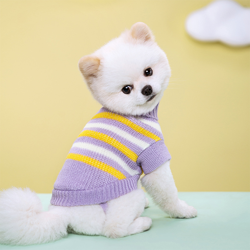 中型犬用ニットセーター小型犬用ヨーク暖かい猫コート冬犬服ペッ - Pet Supplies York のレビューと価格