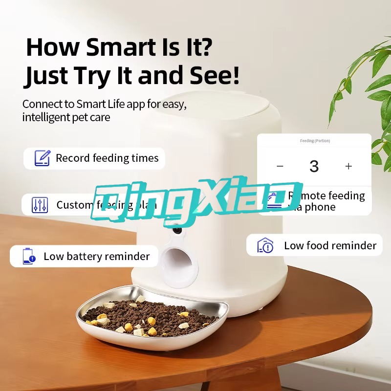 全自動スマート4Lステンレス製ペットフィーダー新デザイン多機 - Automatic Pet Feeder のレビューと価格