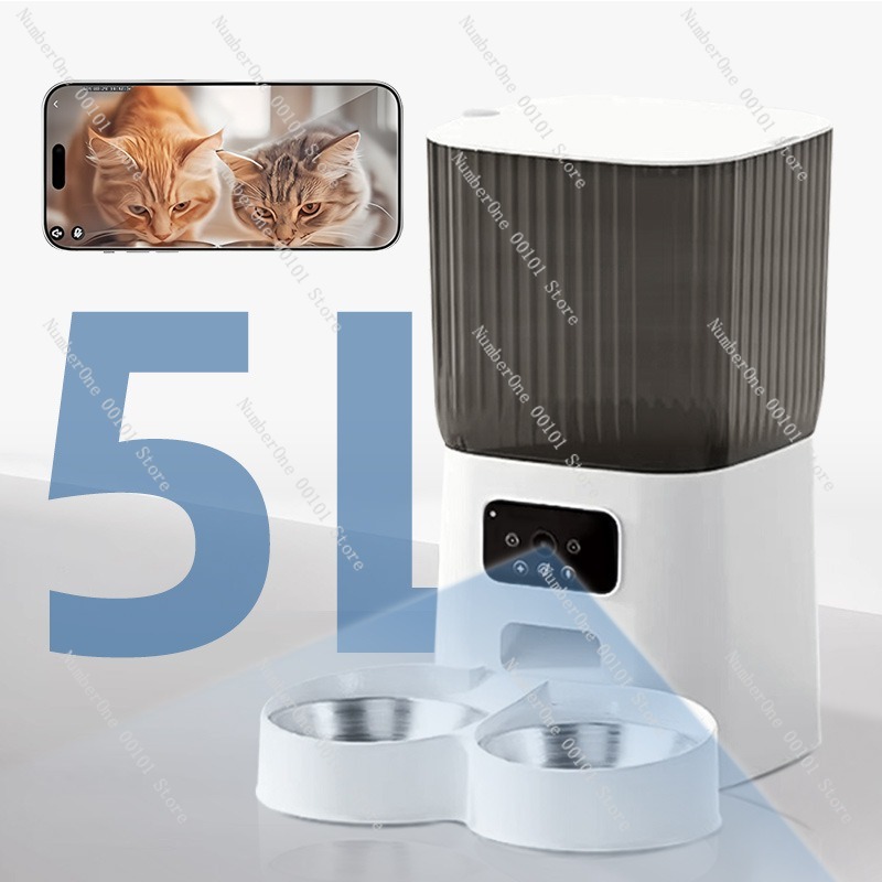インテリジェント自動ペットフィーダー、WiFi対応ビデオ給餌 - Automatic Pet Feeder のレビューと価格